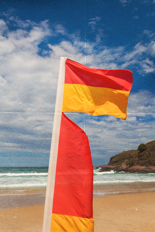 Surf Life Saving Australia beach flags